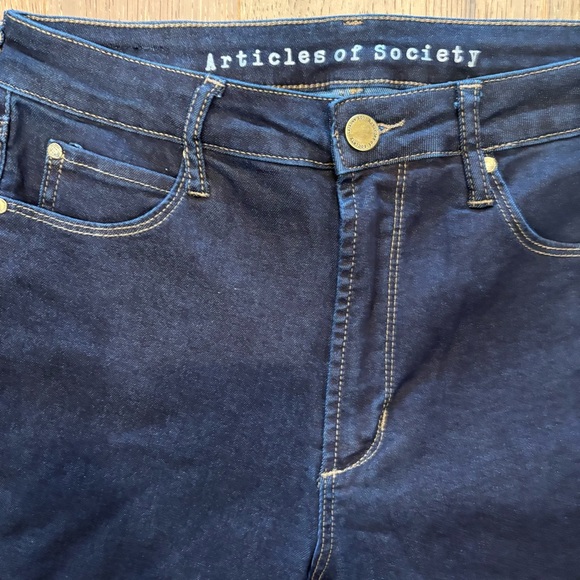 Articles of Society $45 NWT Nordstrom High-Rise Skinny Jeans 27/4 carson city - Picture 3 of 11